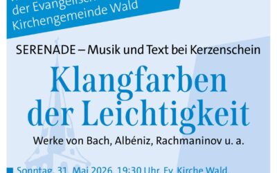 Serenade Klangfarben der Leichtigkeit