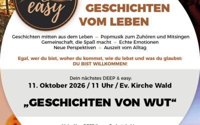 DEEP & easy »GESCHICHTEN VON WUT“